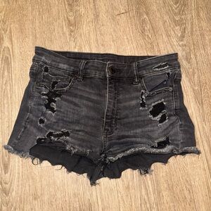 American Eagle Women’s Black Jean Shorts